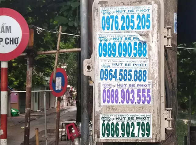 Lừa đảo rút hầm cầu