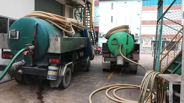 Quy trình thực hiện hút hầm cầu của Bình Minh hiện nay